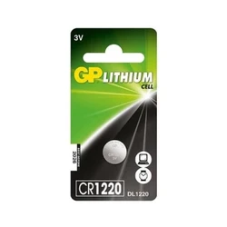 1 batteria a bottone al litio CR1220 3 V 