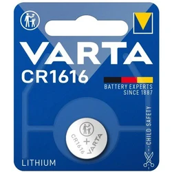 1 batteria a bottone al litio CR1616 3 V 55 mAh