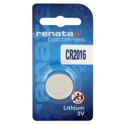 1 batteria a bottone al litio CR2016 3 V 104 mAh 1 batteria a bottone al litio CR2016 3 V 104 mAh