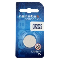 1 batteria a bottone al litio CR2025 3 V 180 mAh 1 batteria a bottone al litio CR2025 3 V 180 mAh