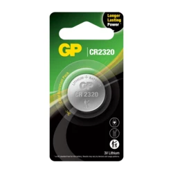 1 batteria a bottone al litio CR2320 3 V 