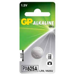 1 batteria a bottone alcalina 625A 1,5 V 