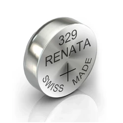 1 batteria a bottone all'ossido d'argento 329 / SR731SW  1,55 V 