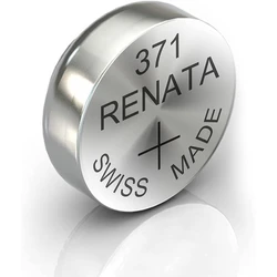 1 batteria a bottone all'ossido d'argento 371 / SR920SW / SR69 1,55 V 1 batteria a bottone all'ossido d'argento 371 / SR920SW / SR69 1,55 V