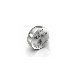 1 batteria a bottone all'ossido d'argento 379 / SR521SW / SR63  1,55 V 