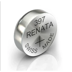 1 batteria a bottone all'ossido d'argento 397 / SR726SW / SR59 1,55 V 1 batteria a bottone all'ossido d'argento 397 / SR726SW / SR59 1,55 V