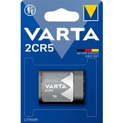 1 batteria al litio 2CR5 6 V 