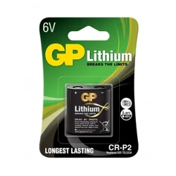 1 batteria al litio CR-P2 6 V 
