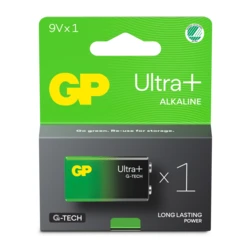 1 batteria alcalina 6LF22 9 V Ultra Plus 