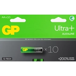 10 batterie alcaline AA 1,5 V Ultra Plus 
