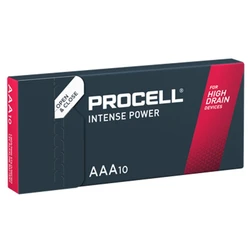 10 batterie alcaline LR03/AAA 1,5 V Intense 
