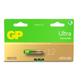 12 batterie alcaline AAA 1,5 V Ultra 