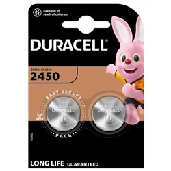 2 batterie a bottone al litio CR2450 3 V 