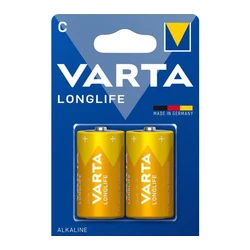 2 batterie alcaline LR14/C 1,5 V Longlife 