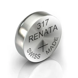 Renata 317 / SR516W / SR62 ossido d’argento  x 1 pila