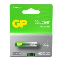 4 batterie alcaline AAA 1,5 V Super 