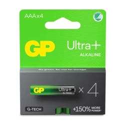 4 batterie alcaline AAA 1,5 V Ultra Plus 