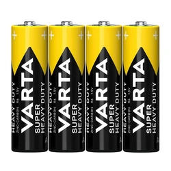 4 batterie zinco-carbone LR6/AA 1,5 V Superlife 