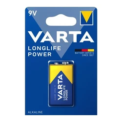 Varta LONGLIFE Power 9V x 1 pila (blister)