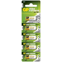 5 batterie alcaline 23 A 12 V Ultra 