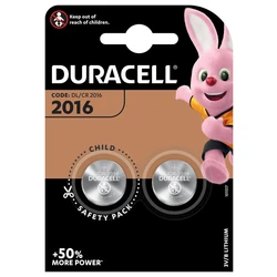 Duracell CR2016 lithium x 2 pile