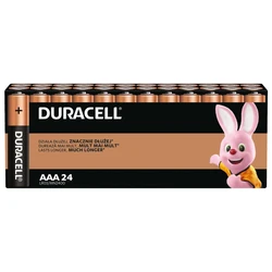 Duracell Basic STILO AAA x 24 pile alcaline