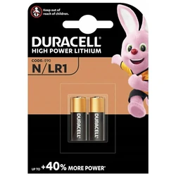 Duracell LR1/N/E90/910A/LR01 x 2 pile
