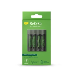 Caricabatterie rapido 2-4 ore M451 USB + 4 batterie NiMH AAA  950 mAh