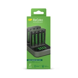 Caricabatterie rapido 2-4 ore M451 USB + 8 batterie NiMH AA  2600 mAh + stazione D851
