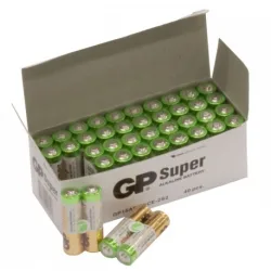 Pile alcaline 2 x AA / LR6 SUPER - 1,5V - GP Battery
