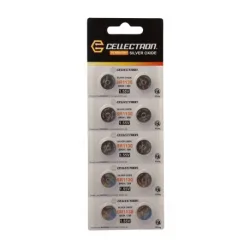 SR1130 10 Piles Oxyde D'argent SR1130 / SR54 / 389 1,55V Cellectron SR1130 10 Piles Oxyde D'argent SR1130 / SR54 / 389 1,55V Cellectron