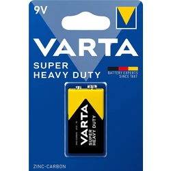 Varta SUPERLIFE 9V zinc carbone
